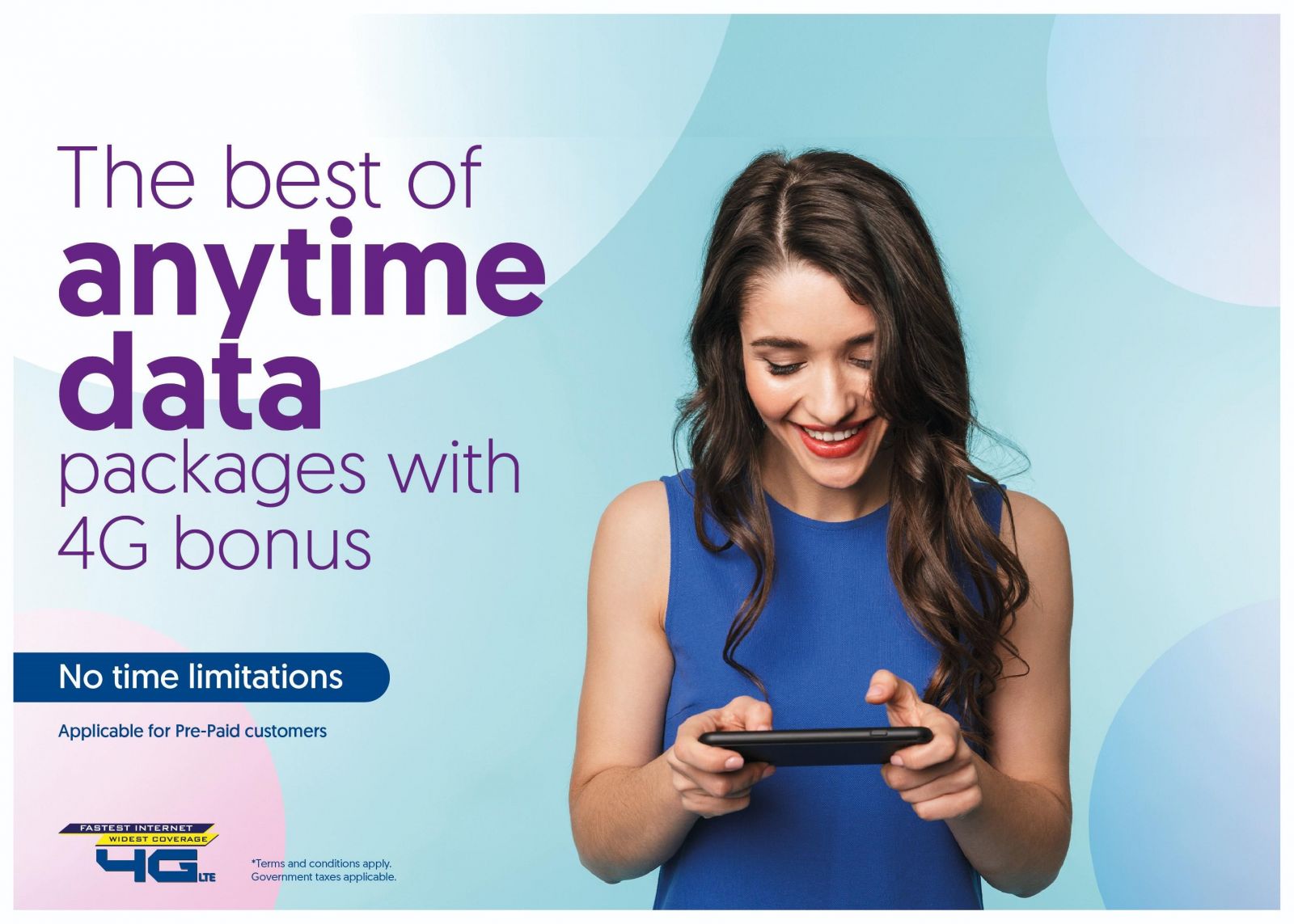 Mobitel offers the highest anytime data for its prepaid customers